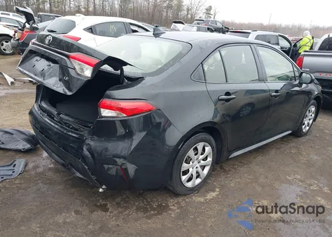2020 Toyota Corolla Le from USA, damaged, VIN JTDEPRAE7LJ051171